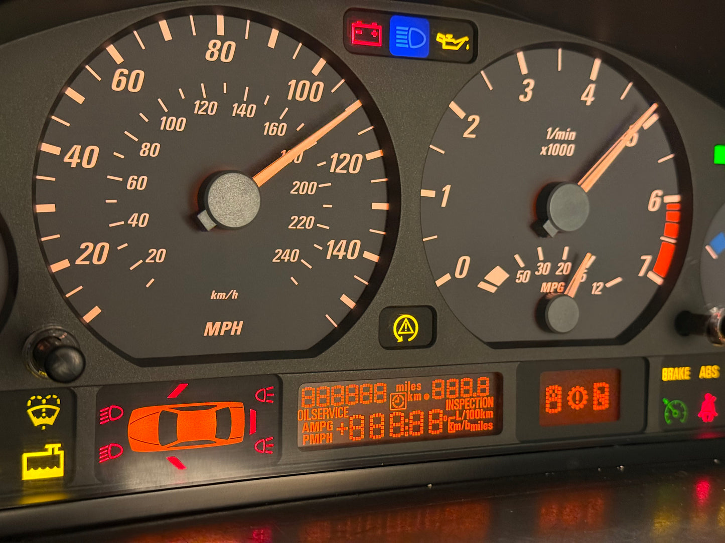 BMW Instrument Cluster Repair, and Restoration Service E46 M3 330Ci