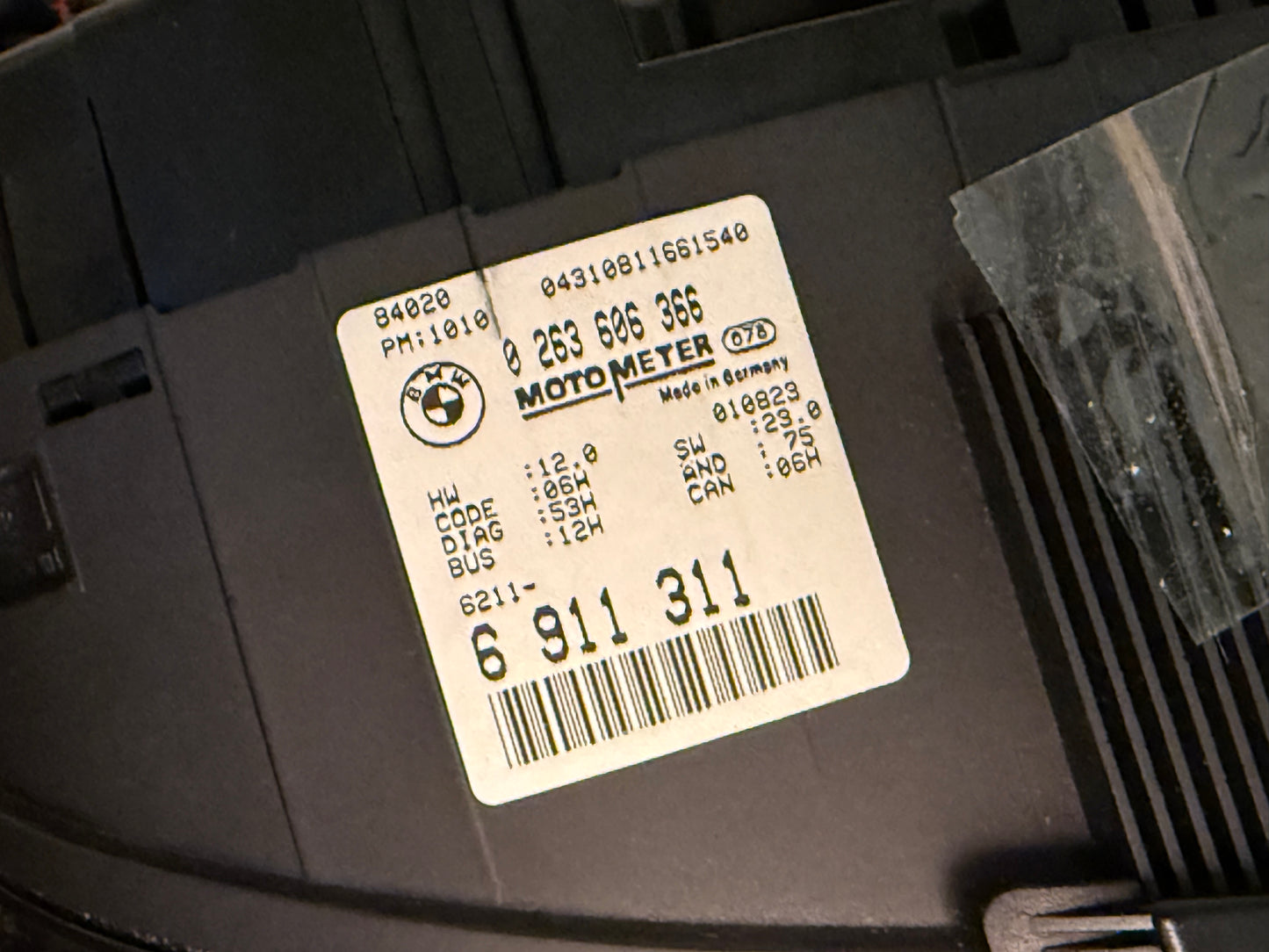BMW Instrument Cluster Repair, and Restoration Service E46 M3 330Ci