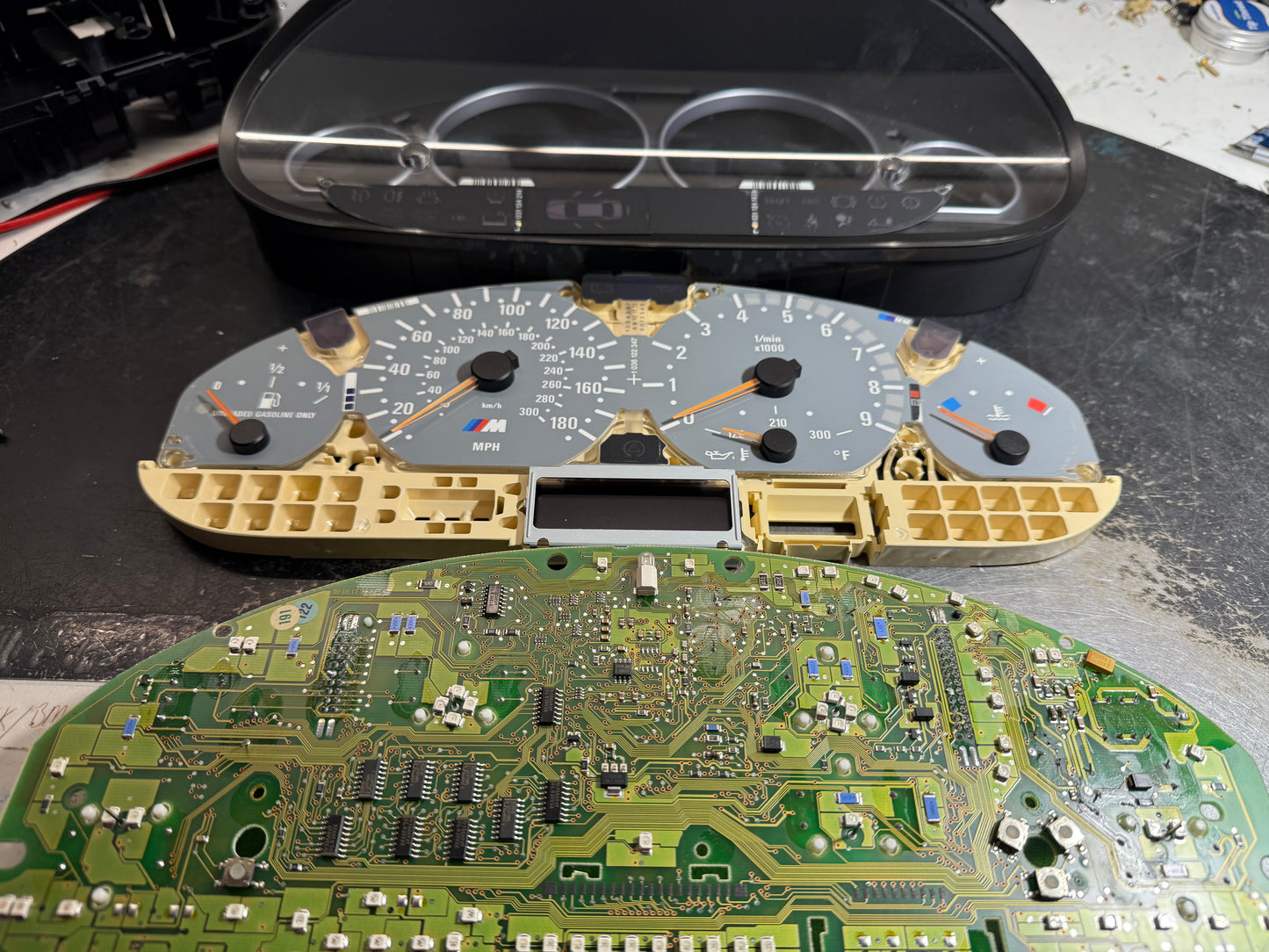 BMW Instrument Cluster Repair, and Restoration Service E46 M3 330Ci