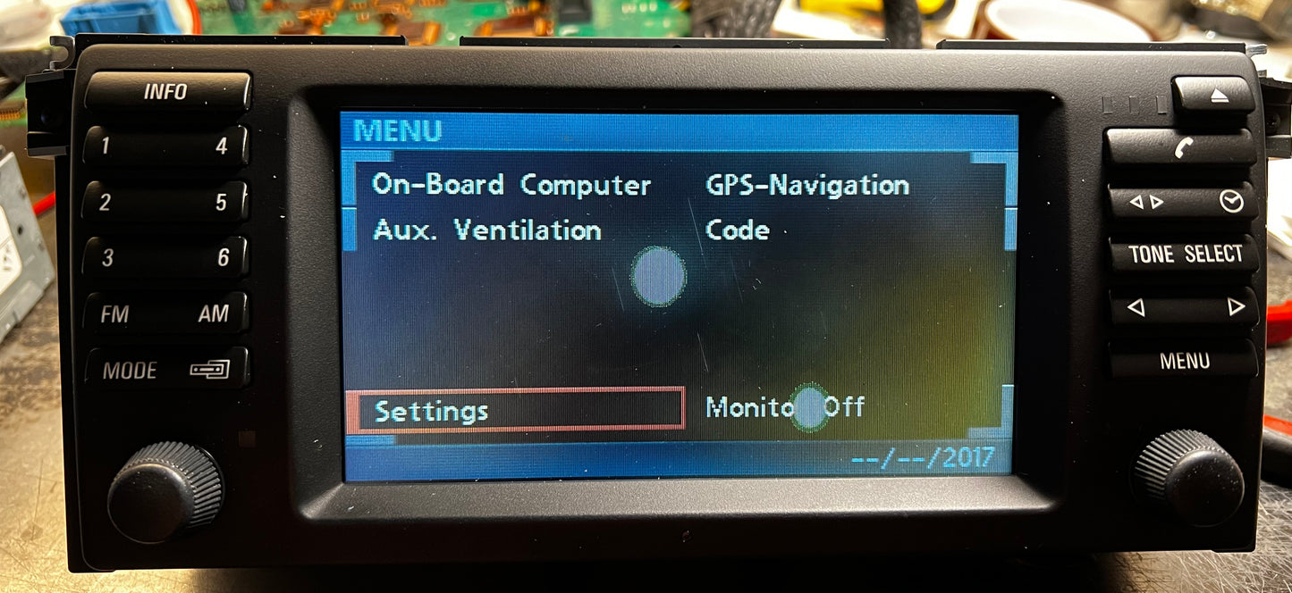 BMW WideScreen Navigation 16:9 Repair Service E38 E39 E53 M5