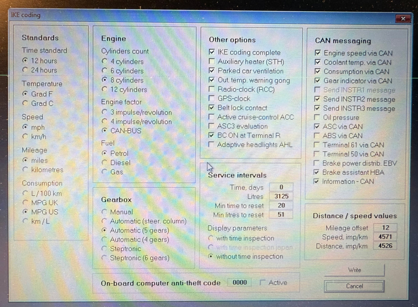 Coding Service - BMW Instrument Cluster