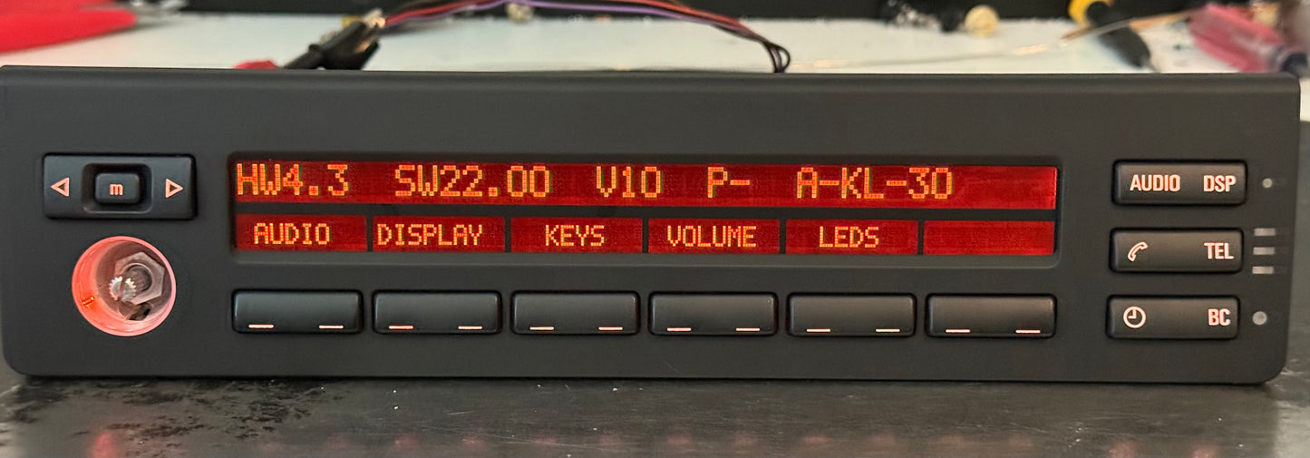 BMW Multi Information Display MID Repair, Restoration Service E39 X5