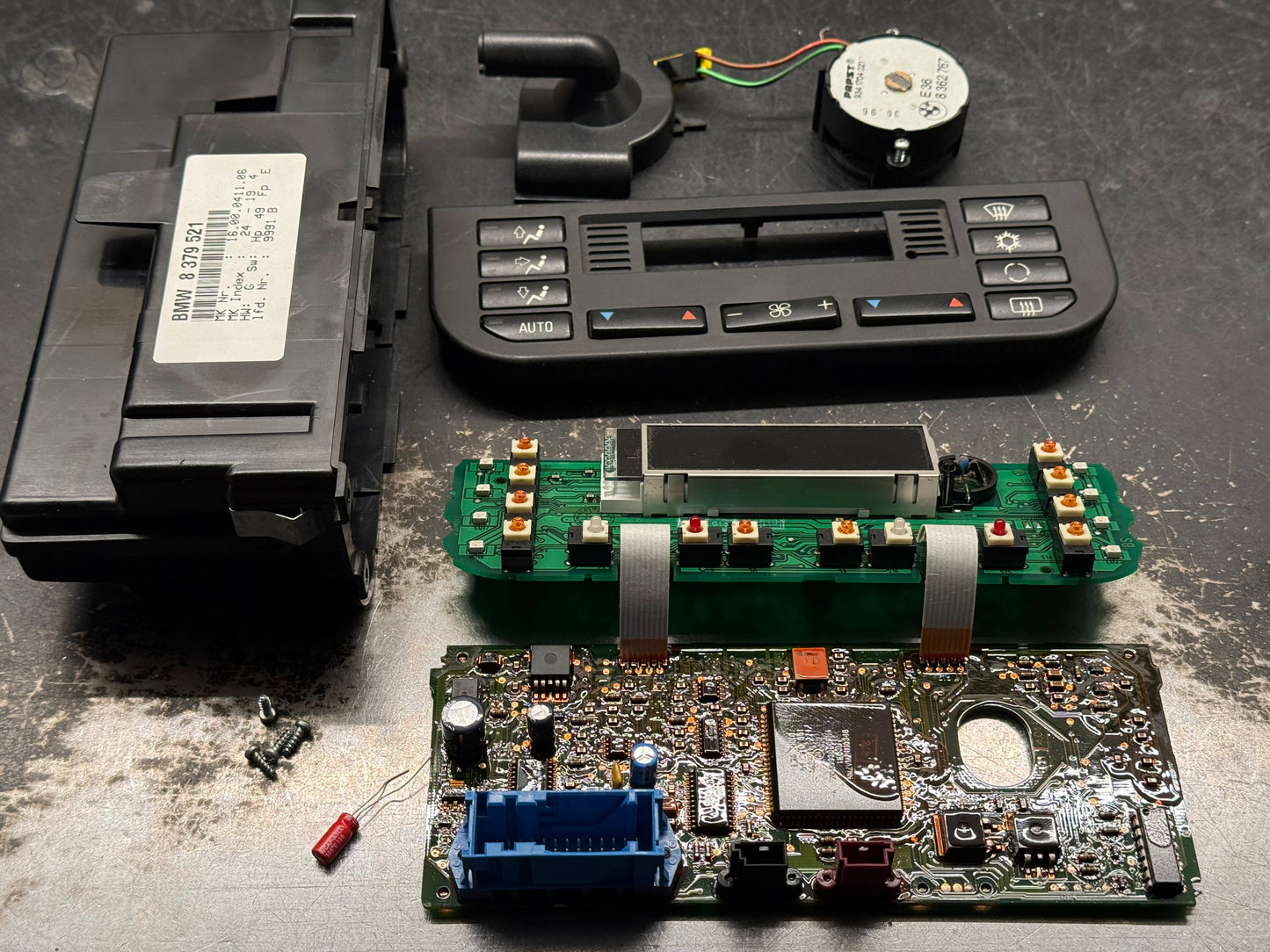 BMW HVAC Display Heater Control Repair, Restoration Service E36