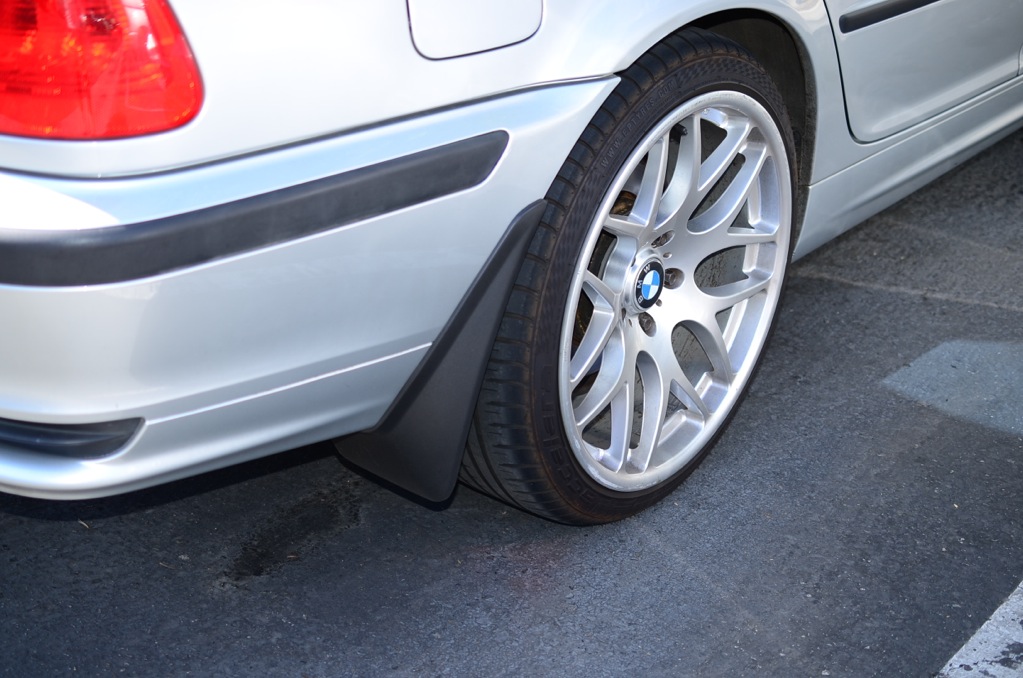 Bmw e46 mud flap installation