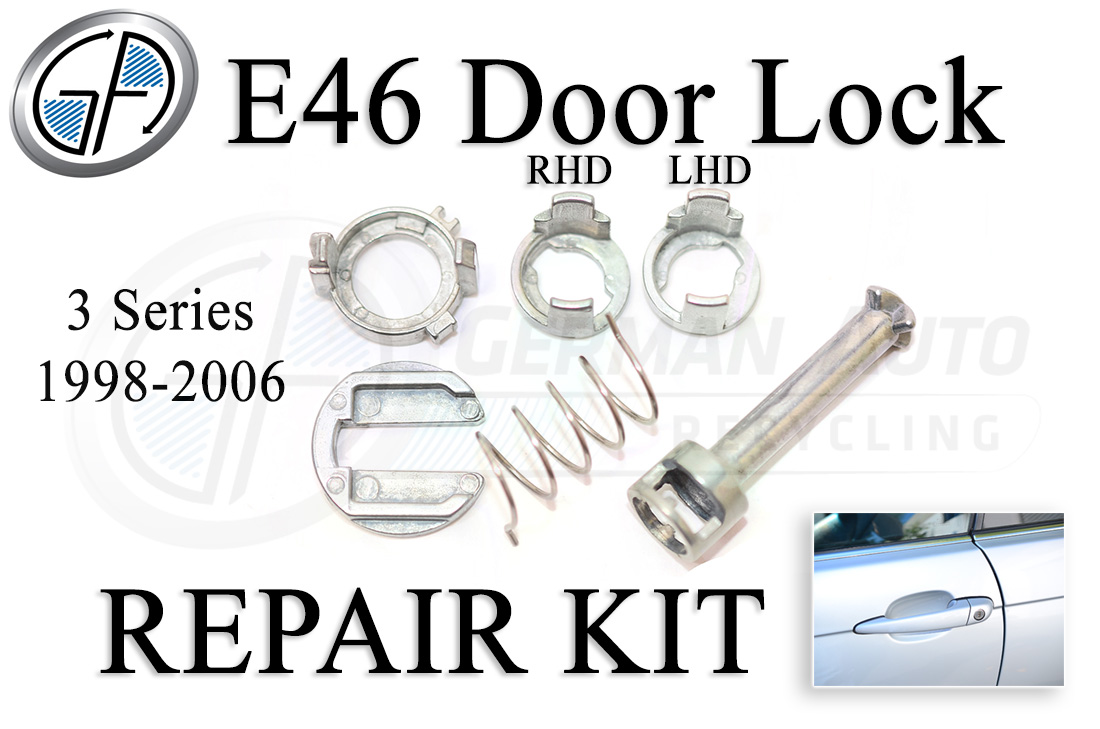 Bmw e46 door lock cylinder repair #2