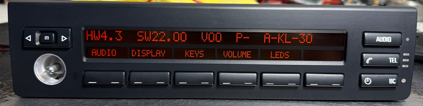 BMW Multi Information Display MID Repair, Restoration Service E39 X5