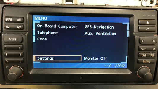 BMW WideScreen Navigation 16:9 Repair Service E46 M3