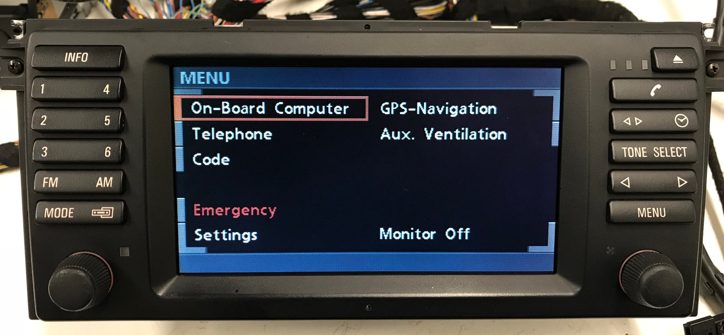 BMW WideScreen Navigation 16:9 Repair Service E38 E39 E53 M5