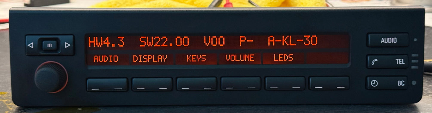 BMW Multi Information Display MID Repair, Restoration Service E39 X5