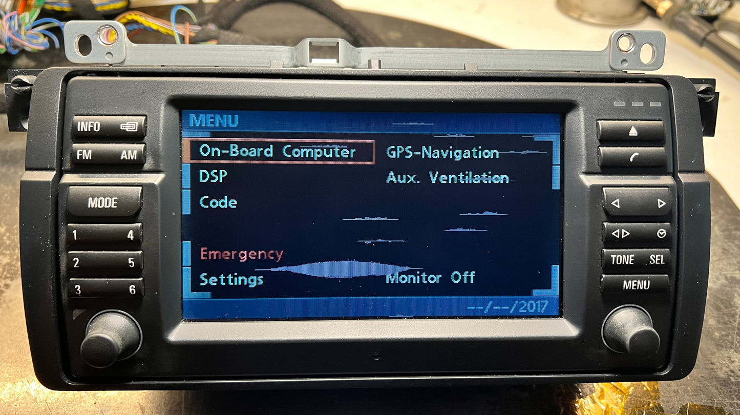 BMW WideScreen Navigation 16:9 Repair Service E46 M3