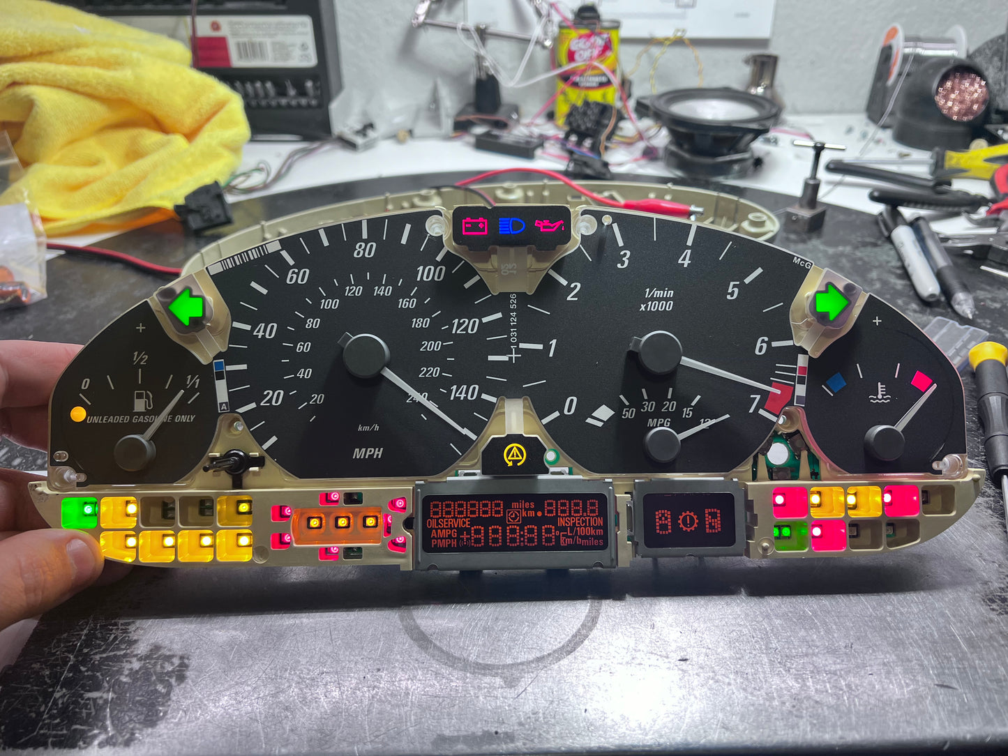 BMW Instrument Cluster Repair, and Restoration Service E46 M3 330Ci
