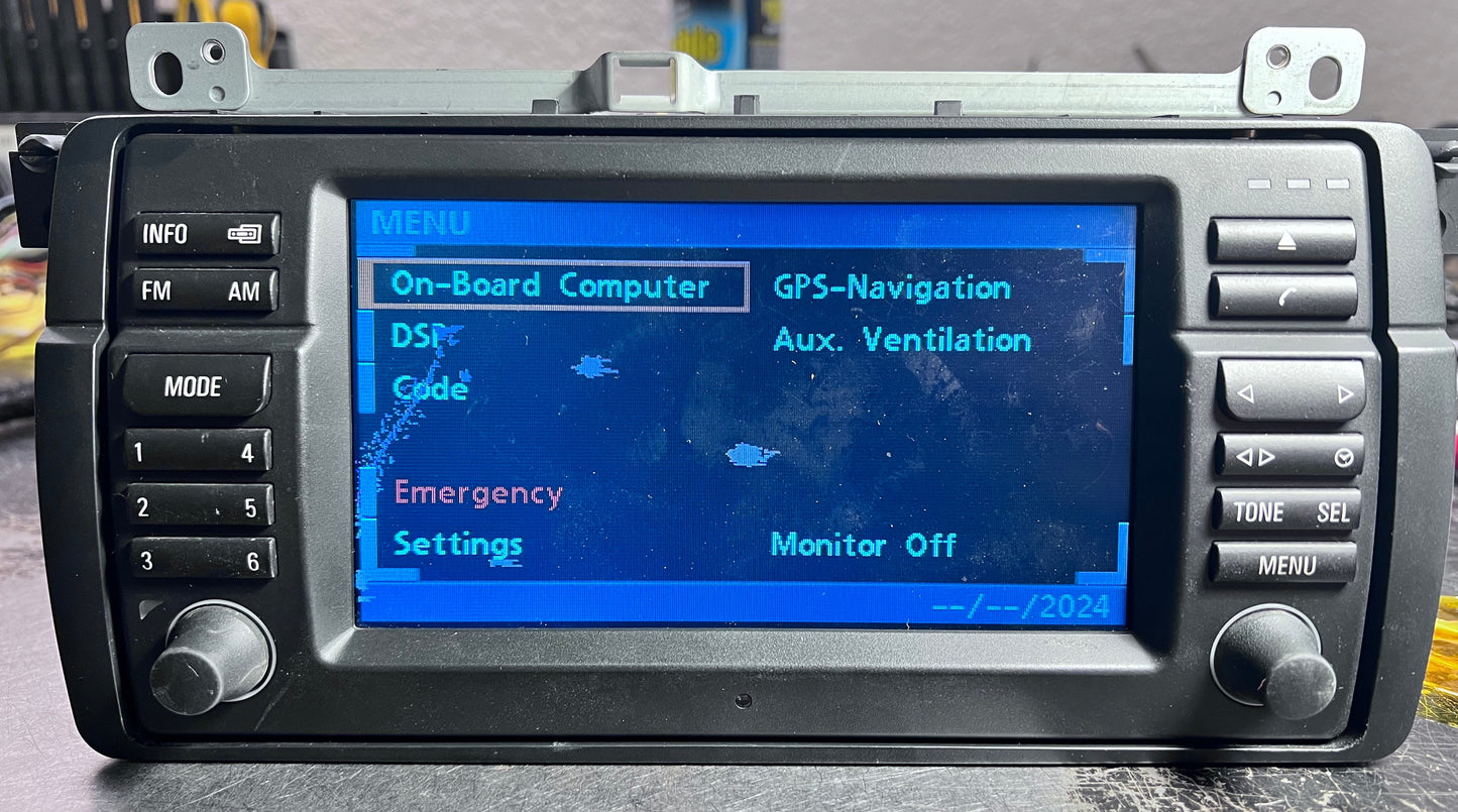 BMW WideScreen Navigation 16:9 Repair Service E46 M3