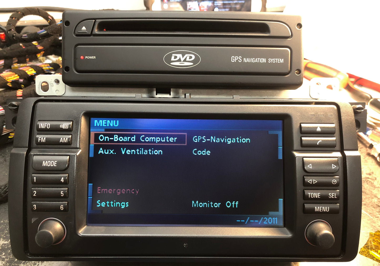 BMW MK4 DVD Navigation Unit Repair Service E39 E46 E53 M5